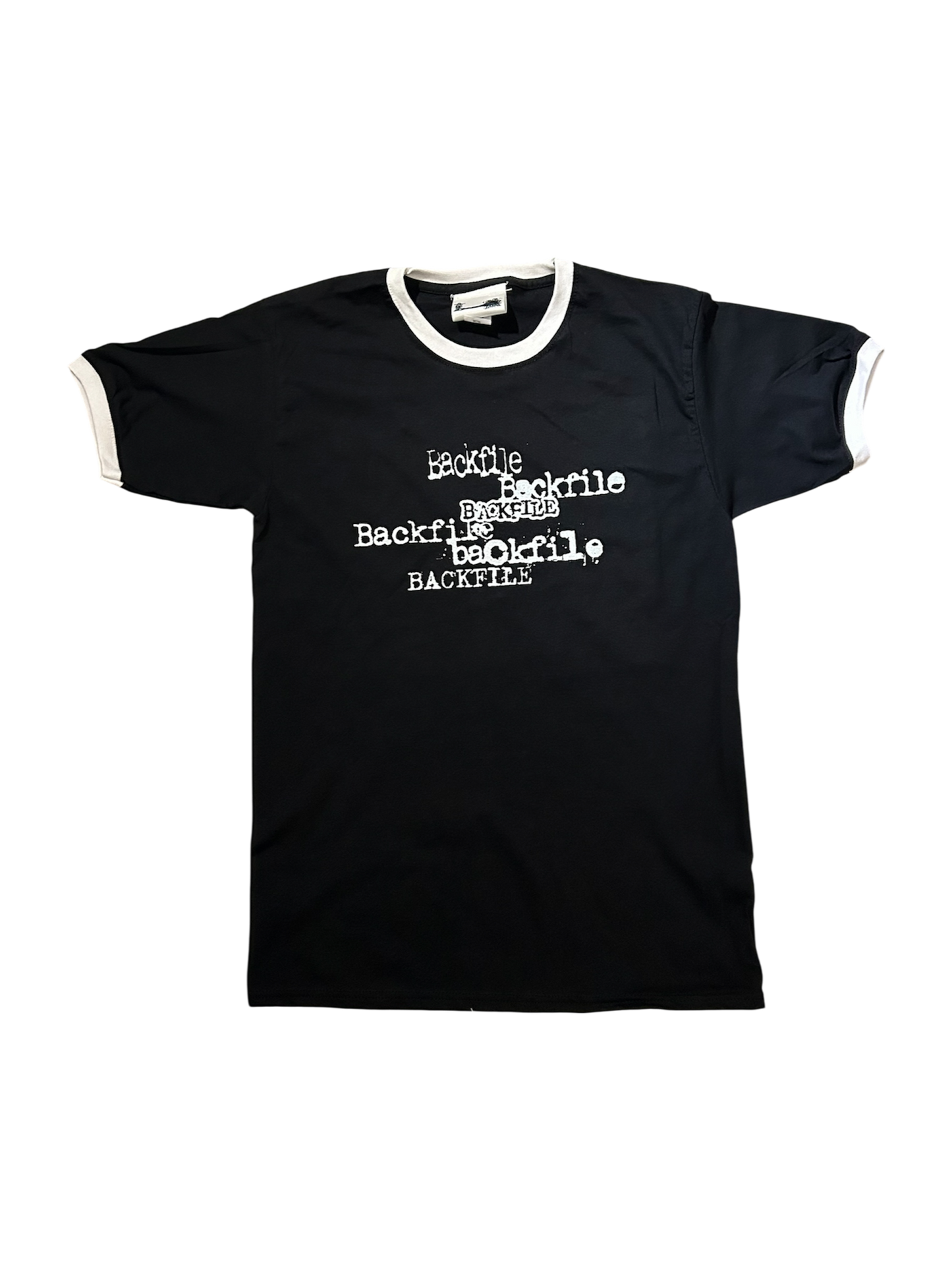 Typewriter ringer t-shirt