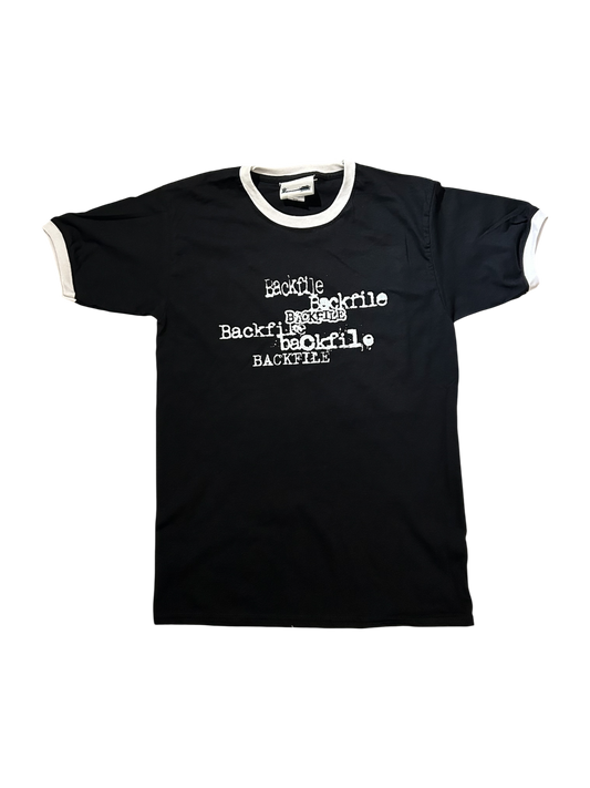Typewriter ringer t-shirt